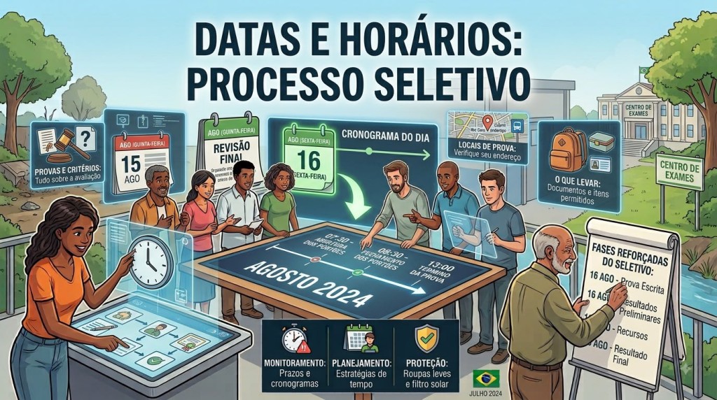 Prefeitura reforça orientações para prova do Processo Seletivo Simplificado 2026