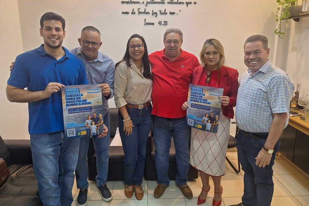 Audiência pública do PMSB acontece hoje (12), às 18h30, no Fiotão, em Várzea Grande