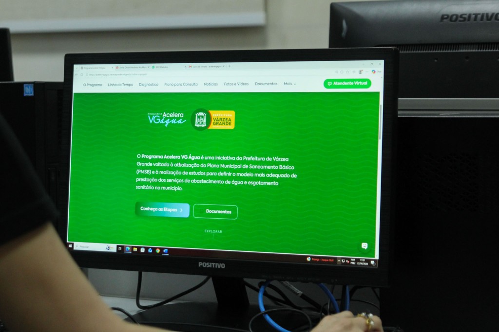 Atualização do Plano Municipal de Saneamento Básico é etapa obrigatória e será transmitido ao vivo