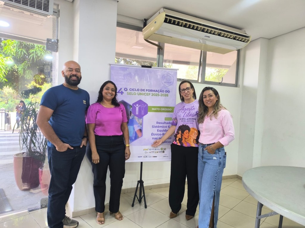 Primavera do Leste participa de formação do Selo UNICEF sobre equidade étnico-racial