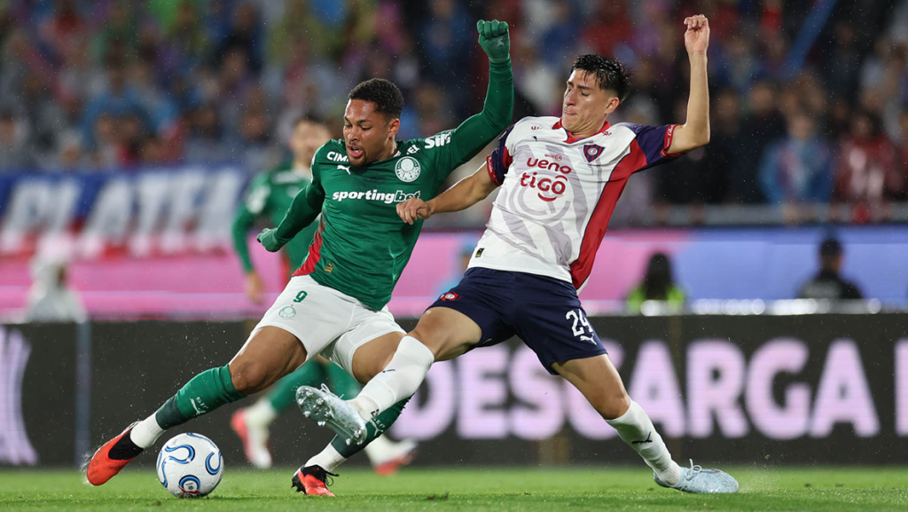 Palmeiras vence Cerro Porteño no Paraguai e avança às quartas de final da Libertadores
