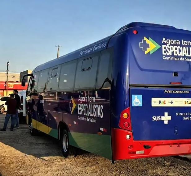 Brasnorte recebe ônibus para reforçar transporte de pacientes da Secretaria Municipal de Saúde