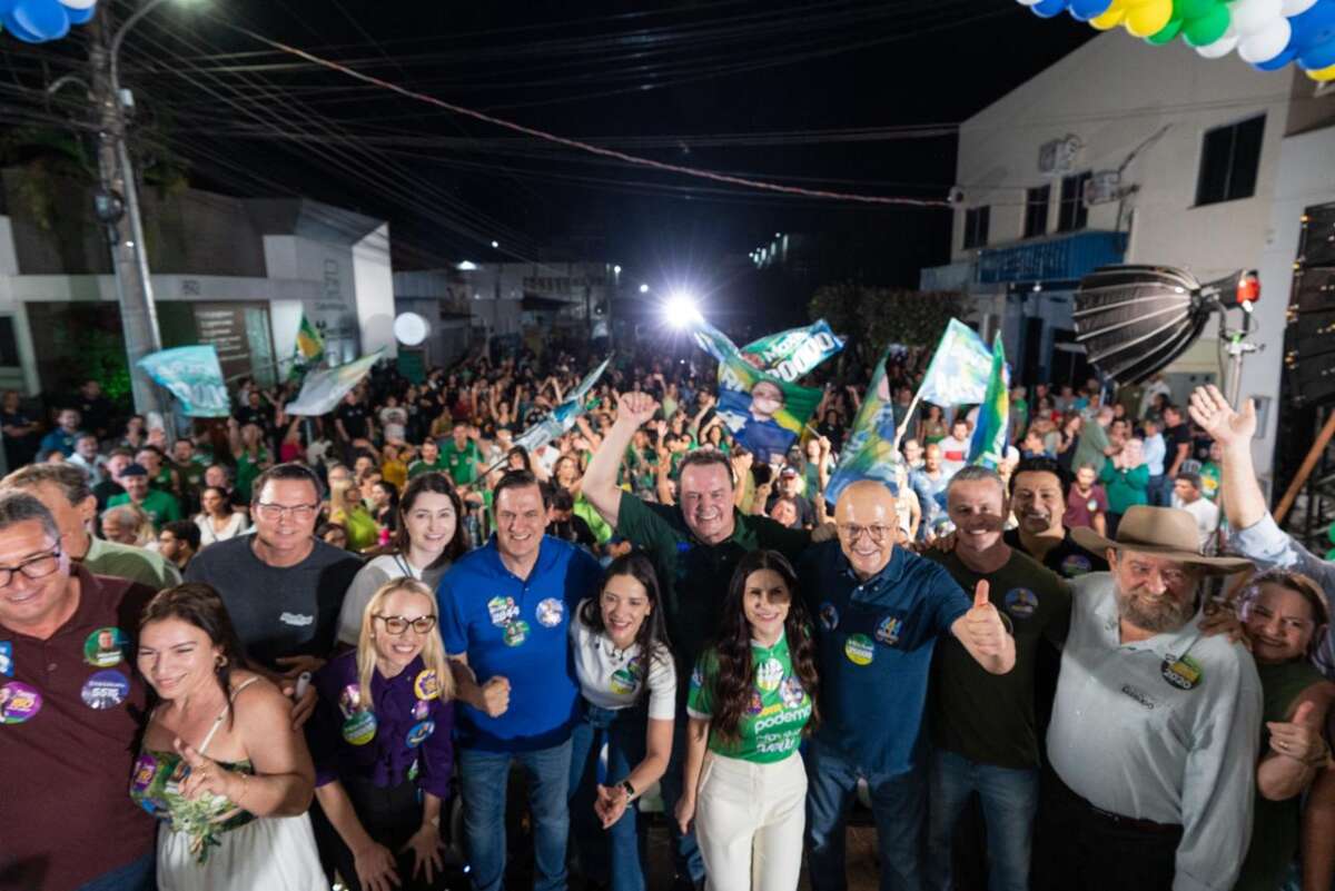 Max Russi reúne 2 mil pessoas em lançamento de campanha à reeleição em Jaciara