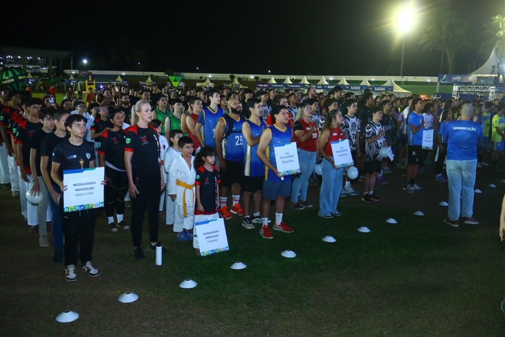 Festeja Sinop: Prefeitura abre 34ª edição dos Jogos Olímpicos e 3ª Paralimpíada no Estádio Gigante do Norte