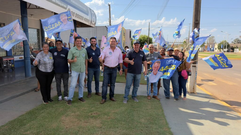 Dilmar Dal Bosco intensifica rota política no Nortão e amplia agenda de campanha