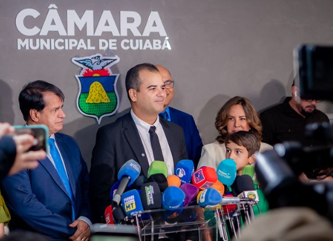 Ilde Taques é eleito presidente da Câmara de Cuiabá