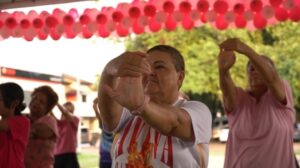 Academia da Saúde promove autocuidado e prevenção durante campanha Outubro Rosa em Sinop