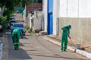 VG em Ação reforça limpeza e zeladoria em bairros e avenidas de Várzea Grande nesta quarta-feira (21)