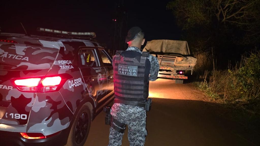 Polícia Militar prende dois homens por furto de 4,5 mil litros de óleo diesel