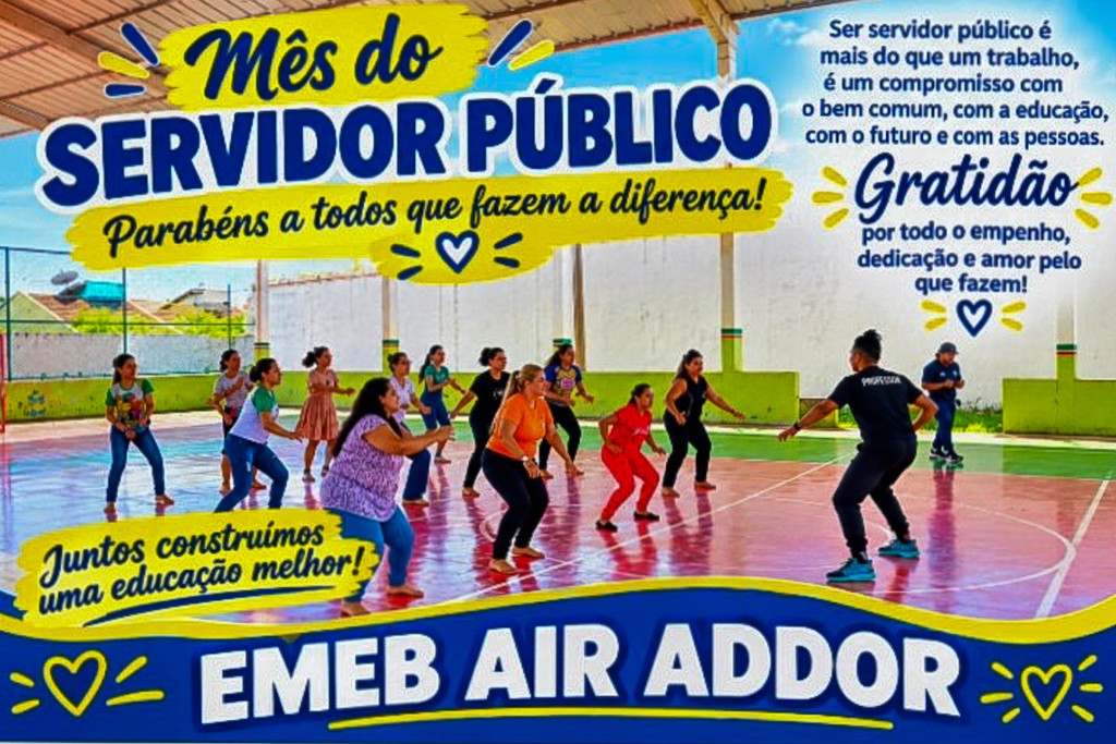 Escolas municipais recebem sessões de relaxamento e ginástica laboral para servidores